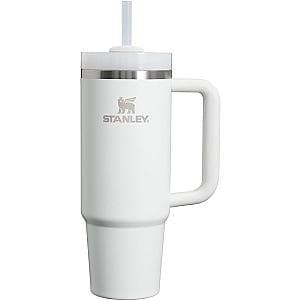 STANLEY Quencher H2.0 Tumbler with Handle and Straw 30 oz | Flowstate 3-Position Lid | Cup Holder Compatible for Travel | Insulated Stainless Steel Cup | BPA-Free | Frost