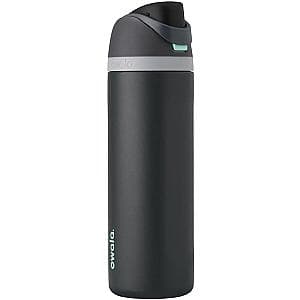 Owala FreeSip Insulated Stainless Steel Water Bottle with Straw for Sports and Travel, BPA-Free, 24oz, Foggy Tide