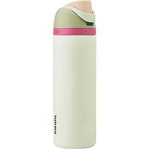 Owala FreeSip Insulated Stainless Steel Water Bottle with Straw for Sports and Travel, BPA-Free Sports Water Bottle, 24 oz, Green/Mint, Alpine Sport
